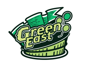 east